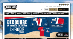 Desktop Screenshot of beachteam.fr